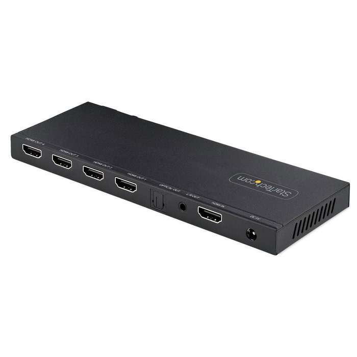 Startech Périphérique 4-Port HDMI Splitter con Escalador Integrado - 4K a 60Hz Startech Périphérique 4-Port HDMI Splitter con Escalador Integrado - 4K a 60Hz