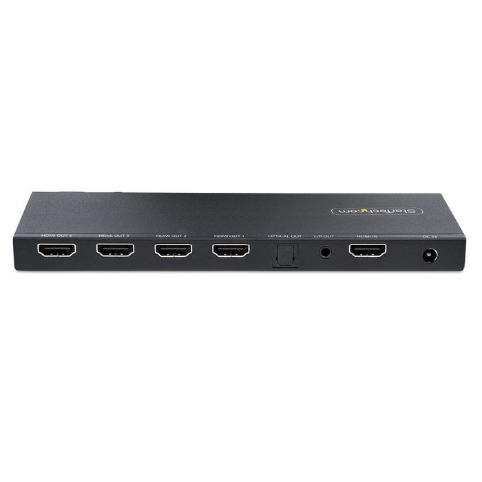 Startech Périphérique 4-Port HDMI Splitter con Escalador Integrado - 4K a 60Hz Startech Périphérique 4-Port HDMI Splitter con Escalador Integrado - 4K a 60Hz