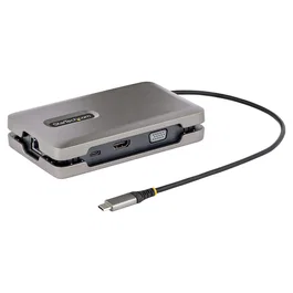 Startech Docking Station USB-C con HDMI 2.0 4K y VGA, Modo Alt DP