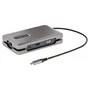 StarTech.com Adaptador Multipuertos USB-C HDMI 4K y VGA Gris