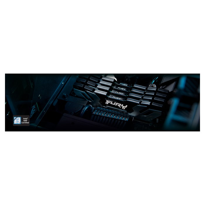 Kingston FURY Renegade Silver 32GB Kit (2x16GB) DDR5 6400MT/s CL32 DIMM Memorias RAM