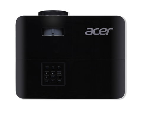 Acer X1128I Proyector DLP 4800 Lúmenes ANSI, Resolución SVGA (800x600), Relación de Contraste 20000:1, 1.1:1 Zoom, Wifi, Negro