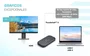 I-Tec TB 3 DUAL 4K Docking Station con Power Delivery 60W