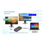 i-tec Docking Station Thunderbolt 3/USB-C Dual 4K con Cable DisplayPort y Power Delivery 60W - Puerto Ethernet, Lectores de Tarjetas, Conectar y Usar, Negro