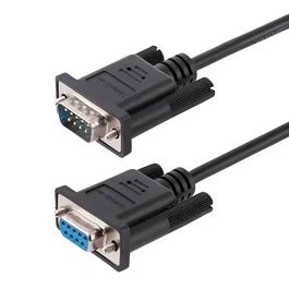 Startech Cable Serie RS232 Módem Nulo DB9 3m Negro