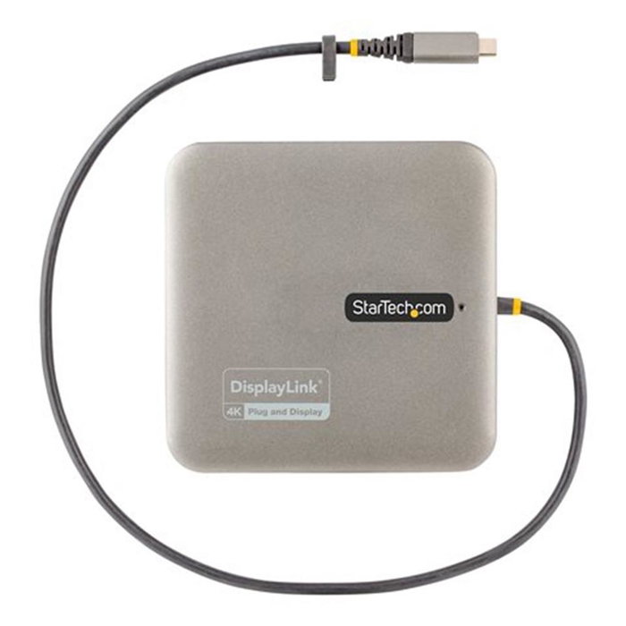 StarTech USB-C Multiport Adapter Docking Station - 2x HDMI 4K, Gigabit Ethernet, USB-C/A 3.2, Lector SD, PD 100W, DL-6950, Compatible Windows/macOS StarTech USB-C Multiport Adapter Docking Station - 2x HDMI 4K, Gigabit Ethernet, USB-C/A 3.2, Lector SD, PD 100W, DL-6950, Compatible Windows/macOS