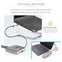StarTech.com Adaptador Multipuertos USB C Doble HDMI 4K 60Hz Hub 10Gbps PD100W