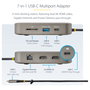 StarTech.com Adaptador Multipuertos USB C Doble HDMI 4K 60Hz Hub 10Gbps PD100W