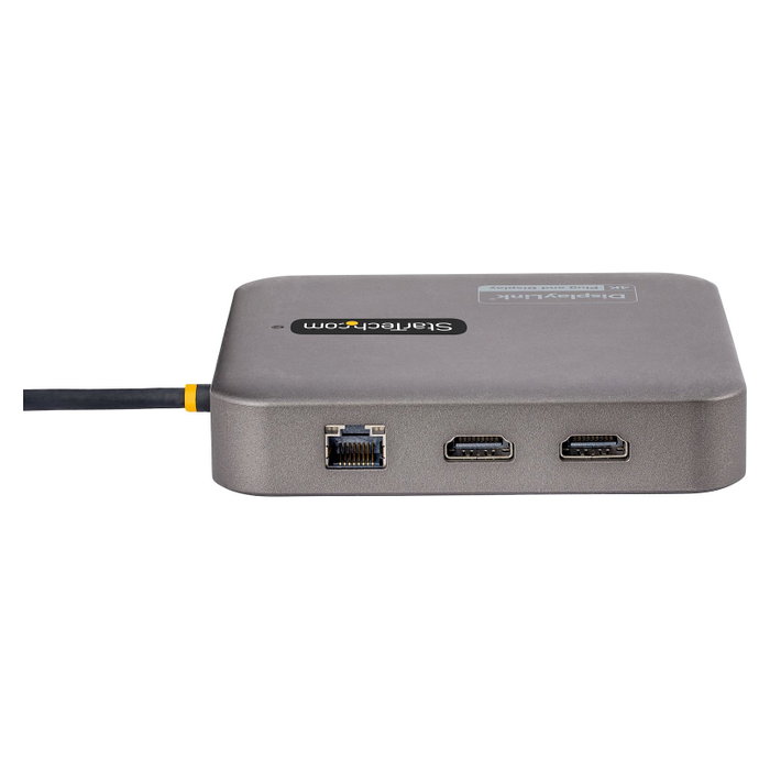 StarTech.com Adaptador Multipuertos USB C Doble HDMI 4K 60Hz Hub 10Gbps PD100W StarTech.com Adaptador Multipuertos USB C Doble HDMI 4K 60Hz Hub 10Gbps PD100W