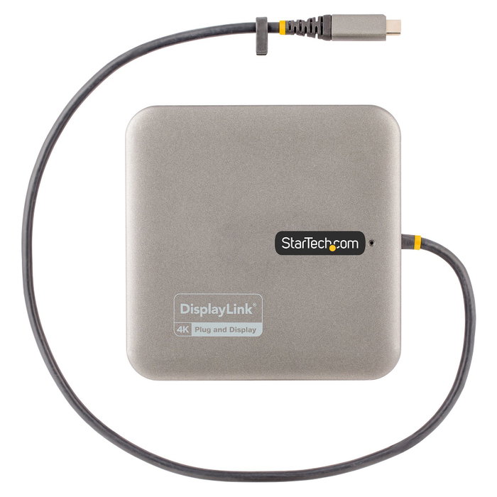 StarTech.com Adaptador Multipuertos USB C Doble HDMI 4K 60Hz Hub 10Gbps PD100W StarTech.com Adaptador Multipuertos USB C Doble HDMI 4K 60Hz Hub 10Gbps PD100W