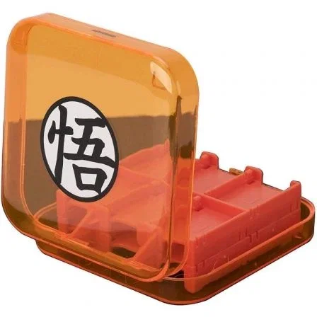 Woxter Caja de almacenamiento para Nintendo Switch Dragon Ball Super Capacidad para 24 juegos y 2 micro SD