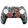 Woxter FR-TEC - Funda de silicona con diseño Digital Black Camo para mando DualSense de PS5, color gris