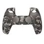 Woxter FR-TEC - Funda de silicona con diseño Digital Black Camo para mando DualSense de PS5, color gris