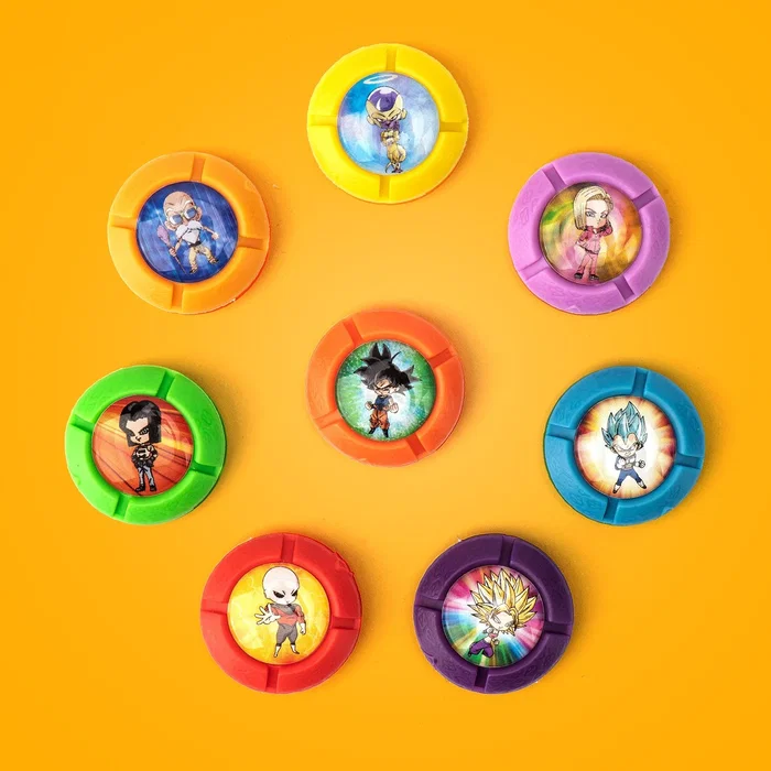 FR-TEC Set de 8 grips analógicos para mandos de PS5, PS4, PS3 y Xbox 360 con licencia oficial Dragon Ball Super