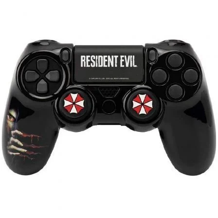 Combo Carcasa + Grips FR-TEC COMBO PACK Resident Evil Umbrella para Mando PS4 Combo Carcasa + Grips FR-TEC COMBO PACK Resident Evil Umbrella para Mando PS4