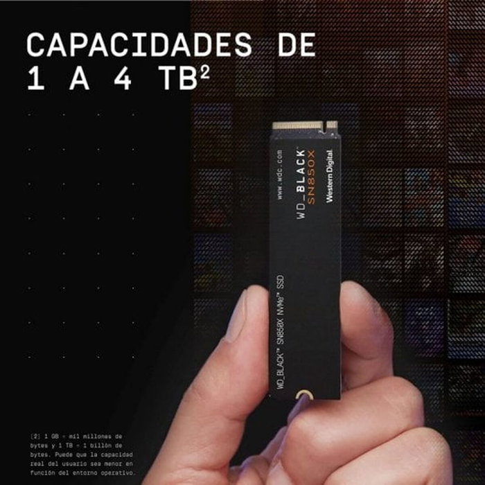 Western Digital WD_BLACK SN850X NVMe SSD 2 TB M.2 2280 Western Digital WD_BLACK SN850X NVMe SSD 2 TB M.2 2280