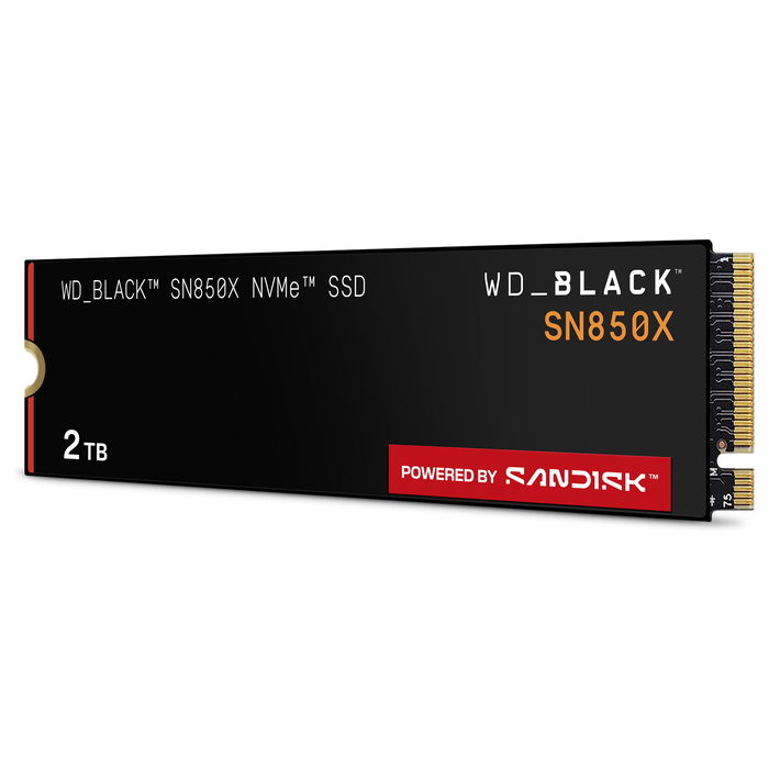 Western Digital WD Black SN850X M.2 2TB NVMe PCIe 4.0 x 4 SSD