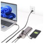 StarTech.com Hub USB-C de 7 Puertos USB-A con Interruptores Individuales y Fuente de Alimentación de 65 W
