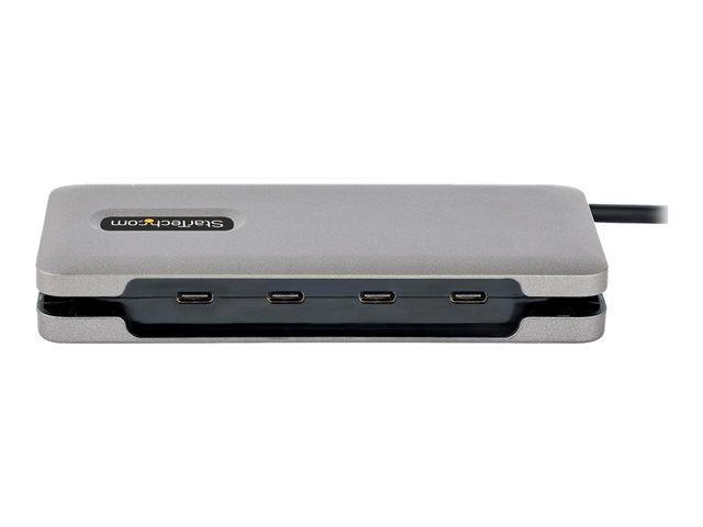 Startech Hub USB-C 4 Puertos con Power Delivery 100W, USB 3.2 Gen 2, Compacto, Compatible con Windows/Mac/Linux/Android Startech Hub USB-C 4 Puertos con Power Delivery 100W, USB 3.2 Gen 2, Compacto, Compatible con Windows/Mac/Linux/Android