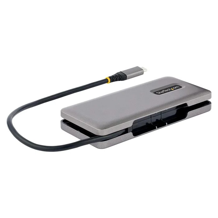 StarTech.com Hub USB-C de 4 puertos HB31CM4CPD3 con Power Delivery 100W, Gris