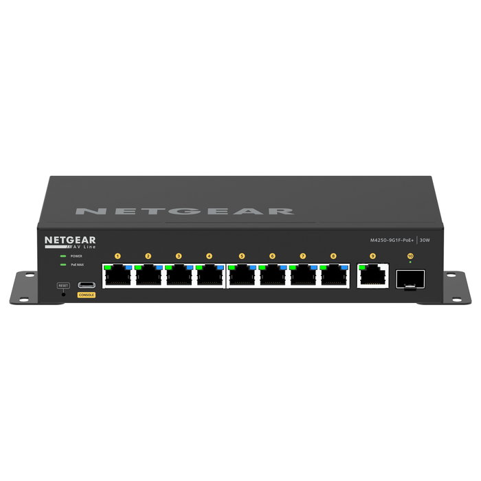 Netgear GSM4210PD-100EUS Switch AV-Line 10 Puertos PoE+