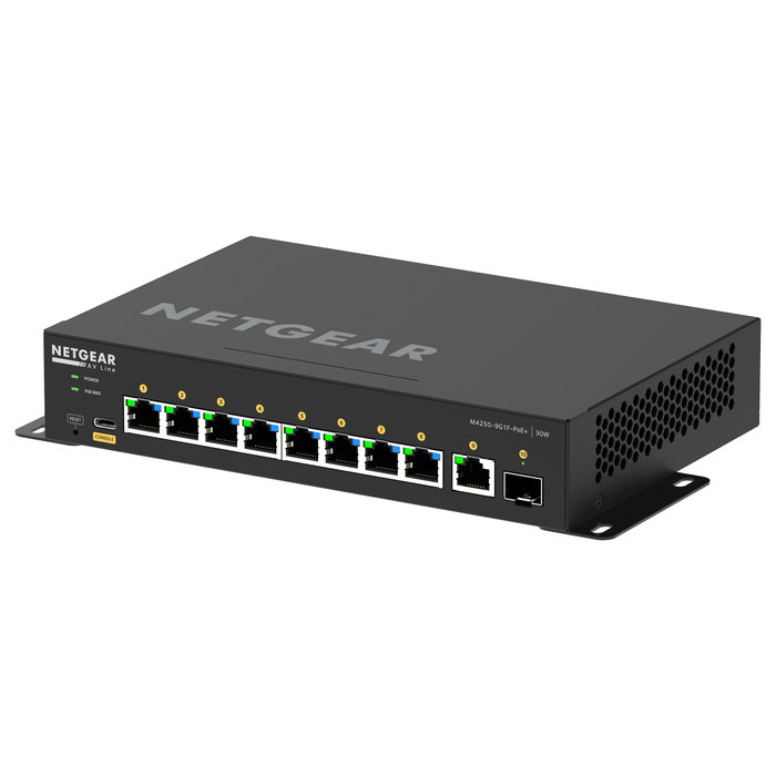 Netgear GSM4210PD-100EUS Switch AV-Line 10 Puertos PoE+