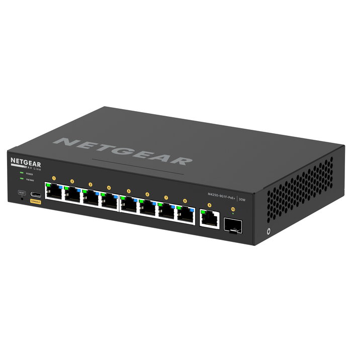 Netgear GSM4210PD-100EUS Switch AV-Line 10 Puertos PoE+