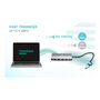 i-tec USB-C Metal Nano Dock - 2xHDMI, VGA, SD/microSD, Gigabit LAN, USB 2.0, USB 3.2 y USB-C para Datos/Carga - Hub y Adaptador Universal