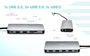 i-tec CANANOTDOCKPD Docking Station USB-C para Portátil - 2x HDMI 4K, VGA, 3 Monitores, 100W PD, Gigabit LAN, Lector SD, 5x USB, Plata - Compatible con Thunderbolt, USB4