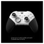 Microsoft Xbox Elite Controller Series 2 Core Edition White – Gamepad Inalámbrico y Alámbrico para PC y Xbox One, Bluetooth/USB-C, Blanco y Negro