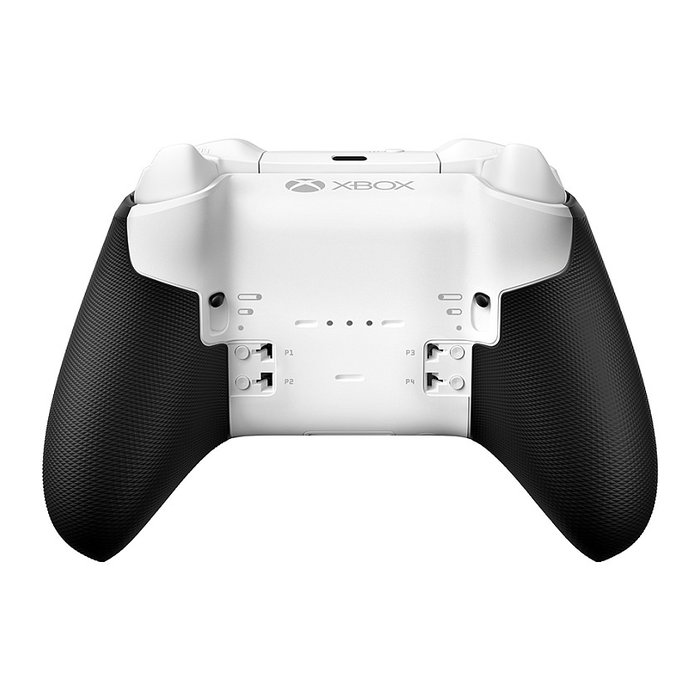 Microsoft Xbox Elite Controller Series 2 Core Edition White – Gamepad Inalámbrico y Alámbrico para PC y Xbox One, Bluetooth/USB-C, Blanco y Negro