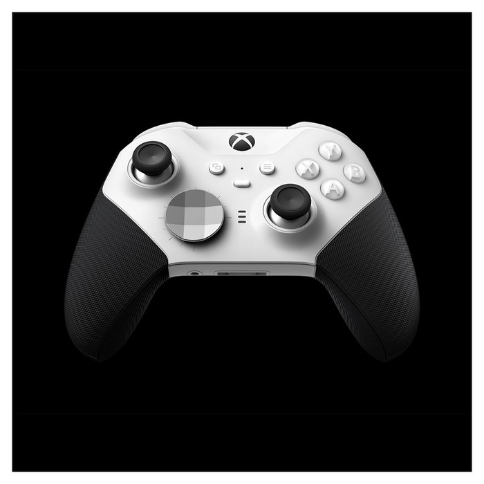 Microsoft Xbox Elite Controller Series 2 Core Edition White – Gamepad Inalámbrico y Alámbrico para PC y Xbox One, Bluetooth/USB-C, Blanco y Negro