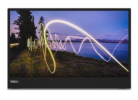 Lenovo ThinkVision M15 Monitor Portátil 15,6'' Full HD IPS Raven Black