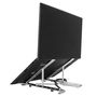 Targus AWU100205GL Soporte para Ordenador Portátil, Plata, Aluminio, Compatible con Pantallas de hasta 39,6 cm (15.6")