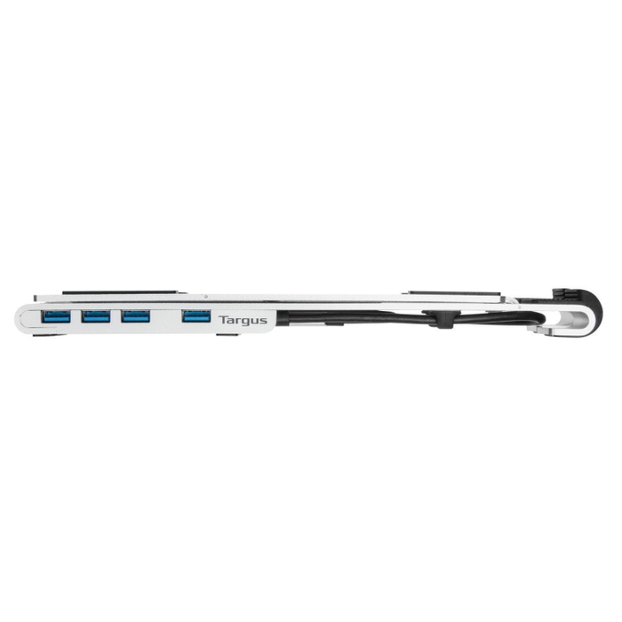 Targus AWU100205GL Soporte para Ordenador Portátil, Plata, Aluminio, Compatible con Pantallas de hasta 39,6 cm (15.6")
