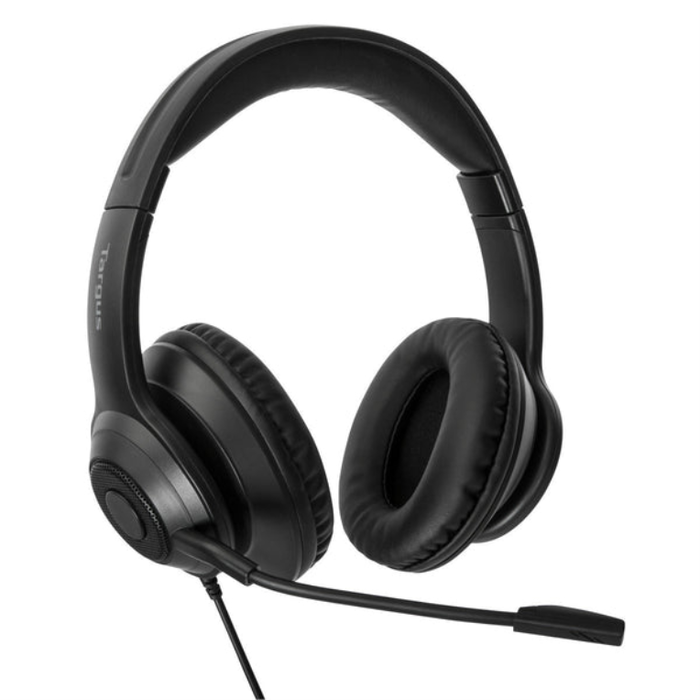 Targus AEH102GL Auriculares Alámbrico Diadema Llamadas/Música USB Tipo A Negro