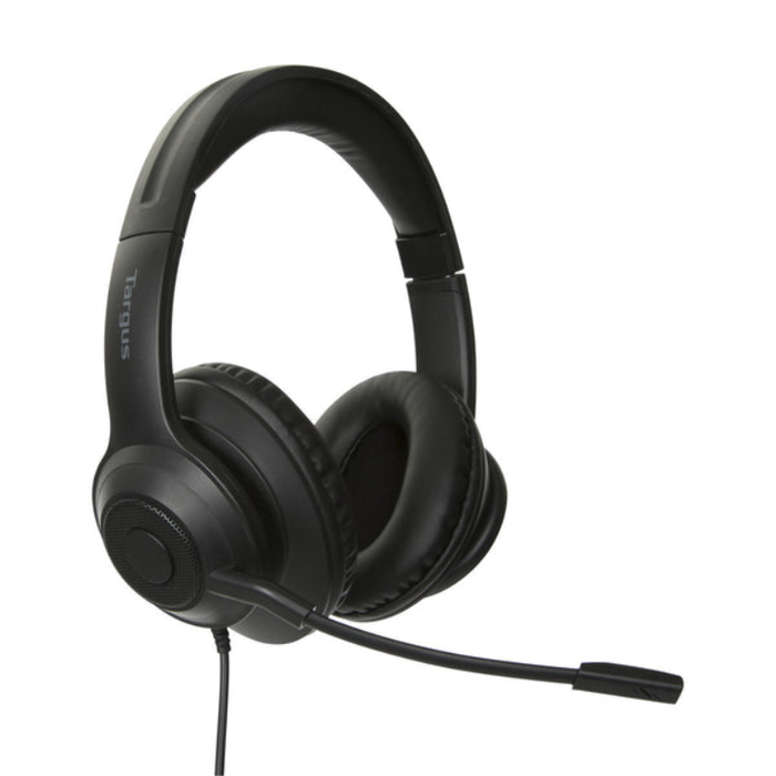 Targus AEH102GL Auriculares Alámbrico Diadema Llamadas/Música USB Tipo A Negro