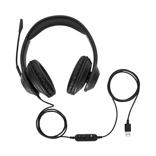 Targus AEH102GL Auriculares de Diadema USB tipo A Negro