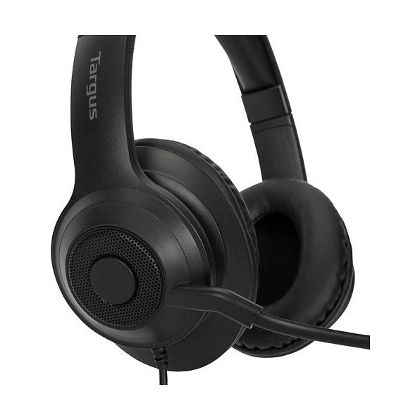 Targus AEH102GL Auriculares de Diadema USB tipo A Negro