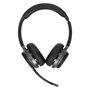 Targus AEH104GL Auriculares Inalámbricos Bluetooth con Micrófono para Llamadas y Música, Negro