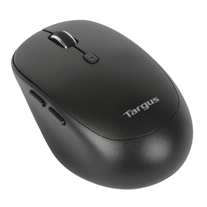 Targus AMB582GL Ratón Wireless Antimicrobiano Óptico 2400 DPI Mano Derecha Negro