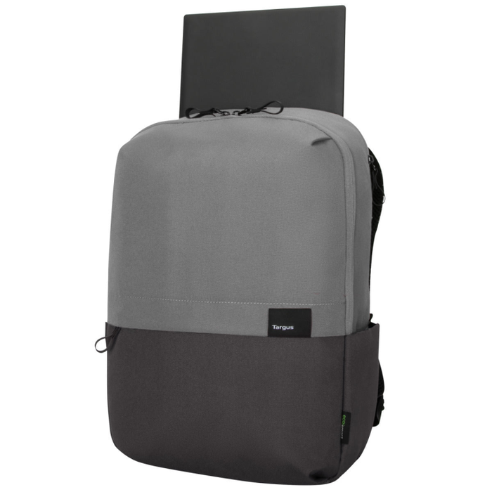 Targus Mochila Sagano para Portátil de 15.6 Pulgadas (39.6 cm), Color Negro y Gris