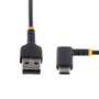 StarTech Cable USB-A a USB-C de 2m con Conector Acodado