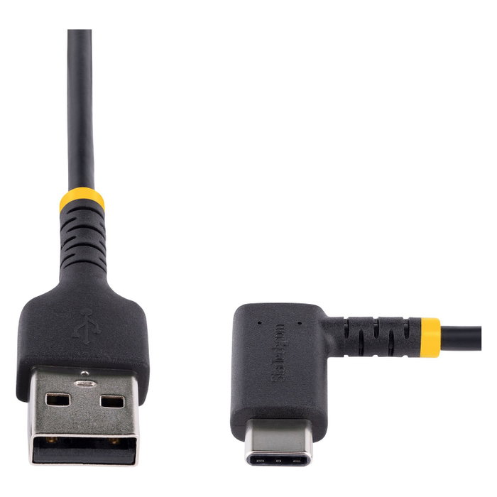 StarTech Cable USB-A a USB-C de 2m con Conector Acodado