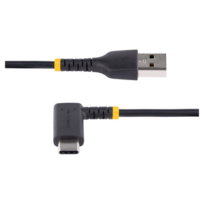 StarTech Cable USB-A a USB-C de 2m con Conector Acodado