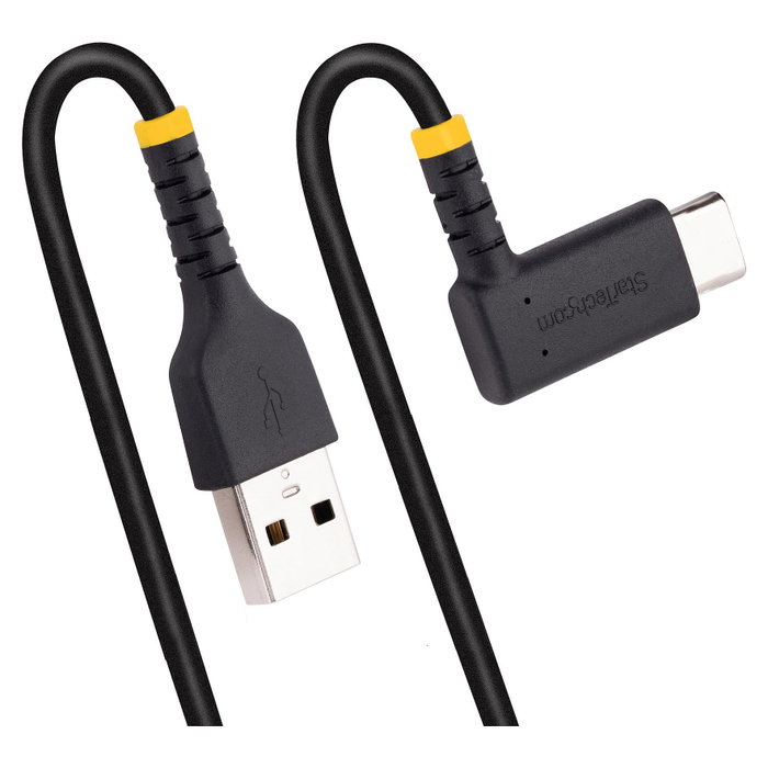 StarTech Cable USB-A a USB-C de 2m con Conector Acodado