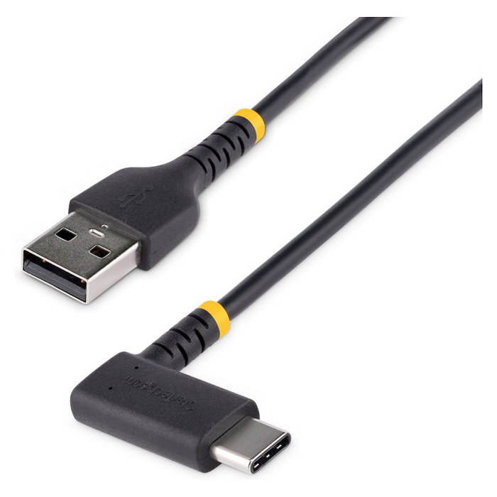 StarTech Cable USB-A a USB-C de 2m con Conector Acodado
