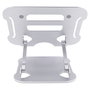 StarTech Soporte Ergonómico Elevador para Portátil, Altura Ajustable, Plegable, Aluminio