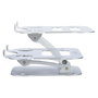 StarTech Soporte Ergonómico Elevador para Portátil, Altura Ajustable, Plegable, Aluminio