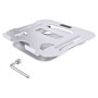 StarTech Soporte Ergonómico Elevador para Portátil, Altura Ajustable, Plegable, Aluminio